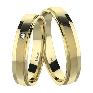 Agneta Gold - snubní prsteny ze žlutého zlata